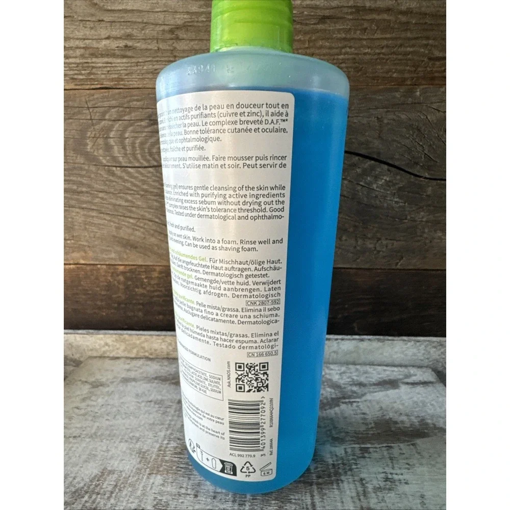 Bioderma Sebium Foaming Gel‎ Cleanser 16.7oz Purifying NEW